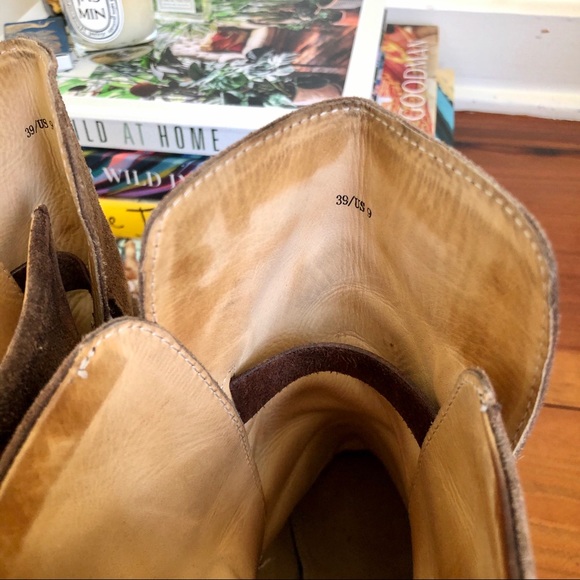 Rag & Bone Brown Booties 39 / fits like 8.5 - Picture 15 of 16
